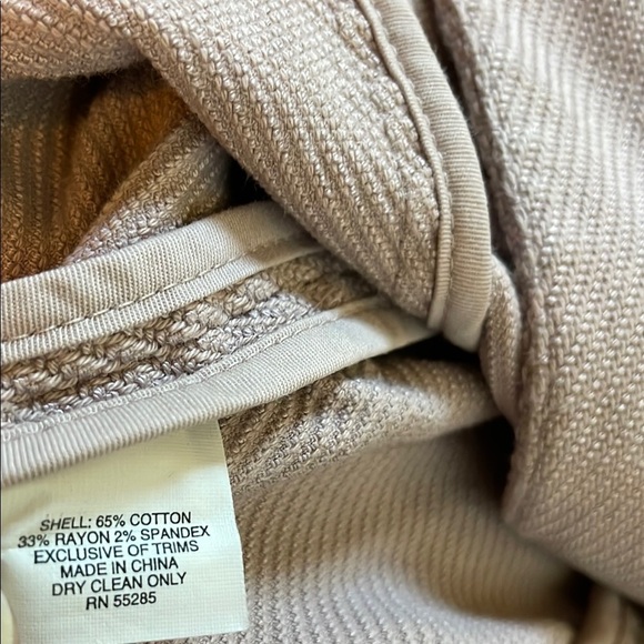 Express Design Studio Women's Double-Breasted Crop High Low Jacket - Light Pink - Picture 13 of 13